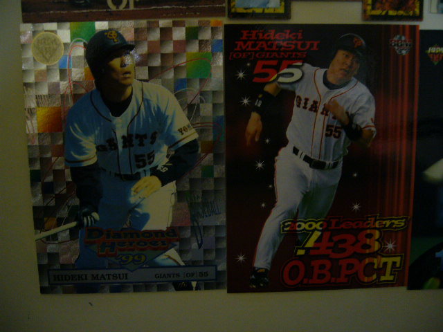 ★松井秀喜色々カード８枚_3