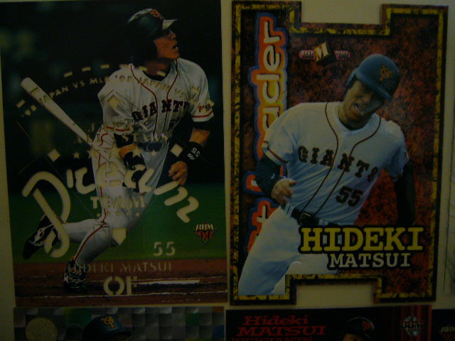 ★松井秀喜色々カード８枚_5