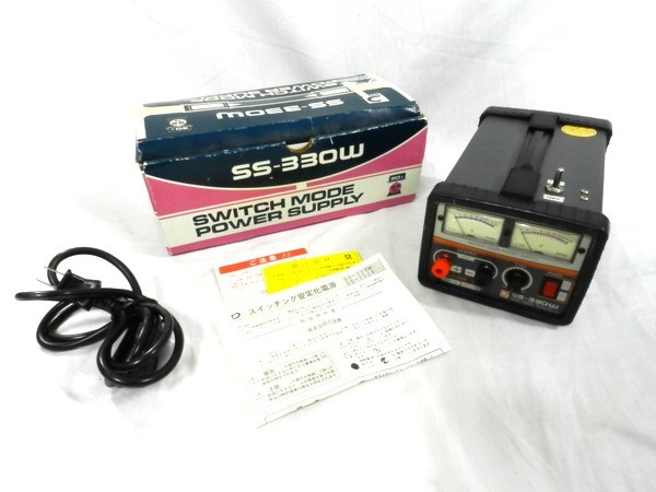 1000円スタート アマチュア無線アクセサリ DAIWA SS-330W 安定化電源