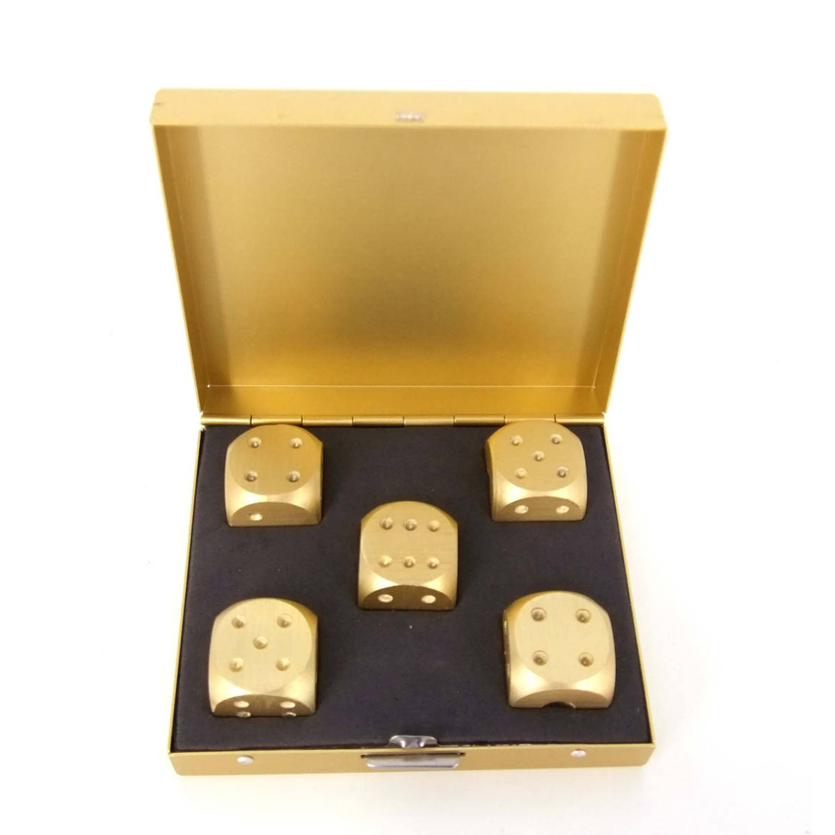 ダイス サイコロ セット ゲーム 6面ダイス 5個 セット アルミ 合金 パーティー 景品 金色 ゴールド プレゼント ボードゲーム 売買されたオークション情報 Yahooの商品情報をアーカイブ公開 オークファン Aucfan Com