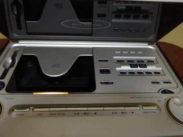 ウッド調ソニーMD-7000 セレブリティII 30周年記念 CD MD コンポ BOXED