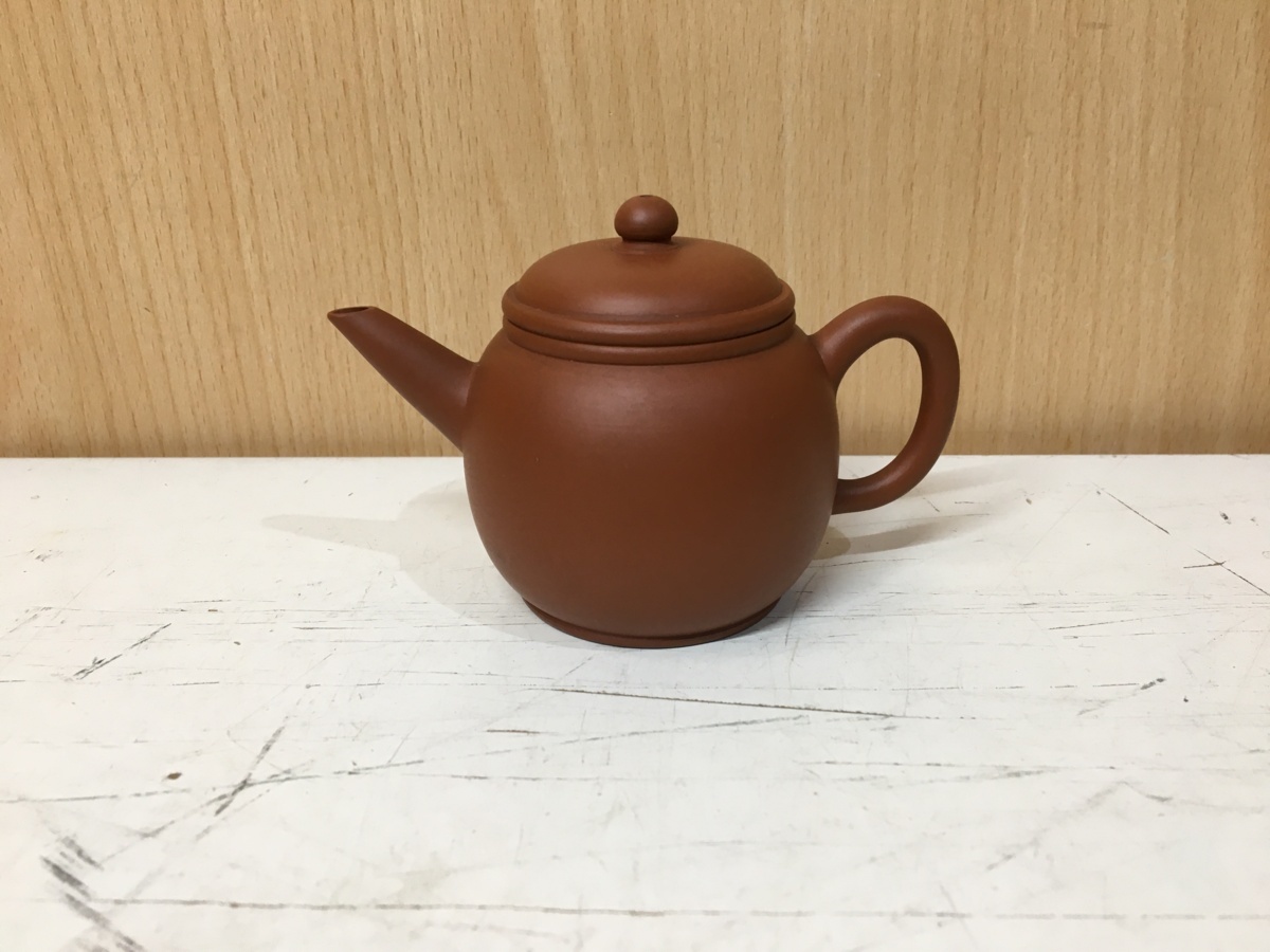 ☆中古☆ 常滑焼 常山製 朱泥 急須 後手