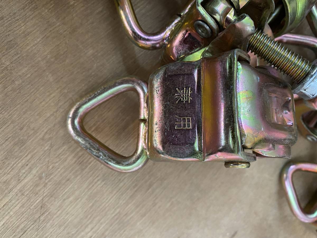 ｈ６ 足場材 リングクランプ 吊りクランプ 単管パイプ用 親綱用 安全帯用フック掛け 40個セット 送料着払い 足場台 足場板 売買されたオークション情報 Yahooの商品情報をアーカイブ公開 オークファン Aucfan Com