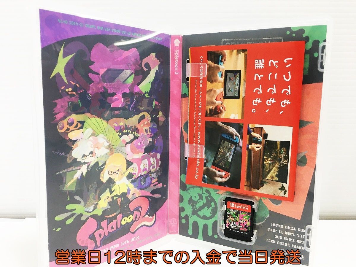 Switch Splatoon 2 (スプラトゥーン2) 状態良好 ゲームソフト 1Z007