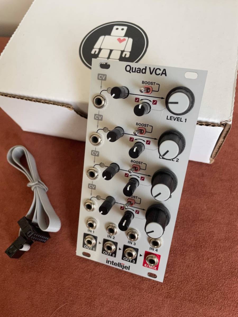 Intellijel Designs Quad VCA モジュラーシンセ ユーロラック µVCA