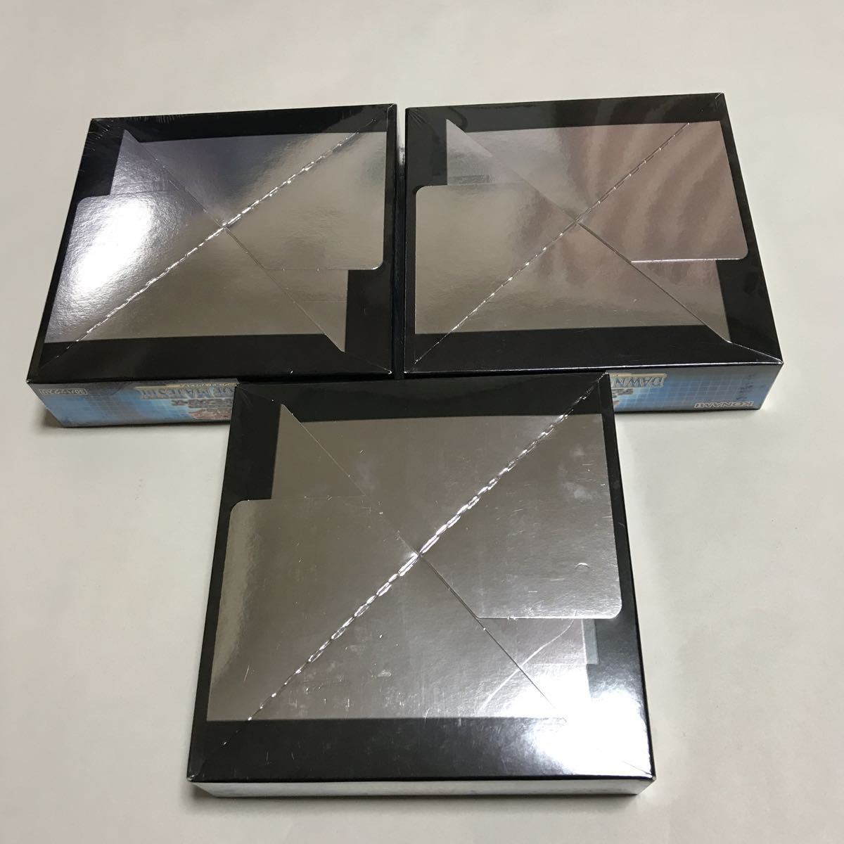 遊戯王 ドーン・オブ・マジェスティ 3BOXセット[新品・シュリンクも未
