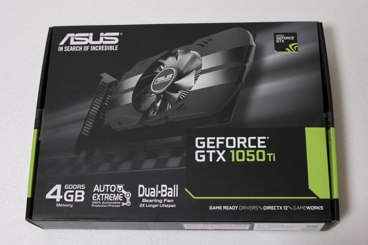 ハード王】1円～/グラボ/ASUS/PH-GTX1050TI-4G/26032-R21 ASUS PH