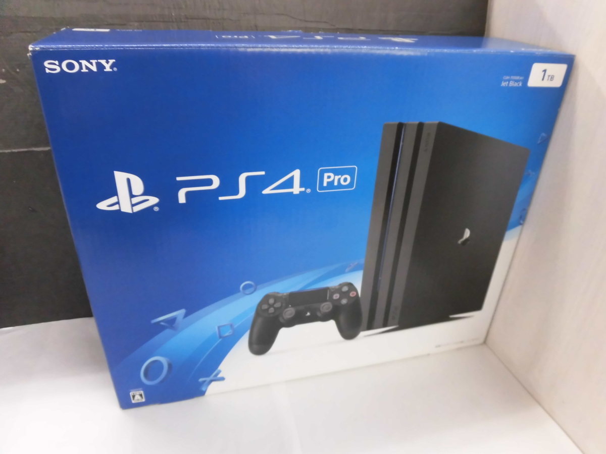 PS4 Pro CUH-7000 1TB ブラック ver8.50 本体 説明書類欠品 中古品 