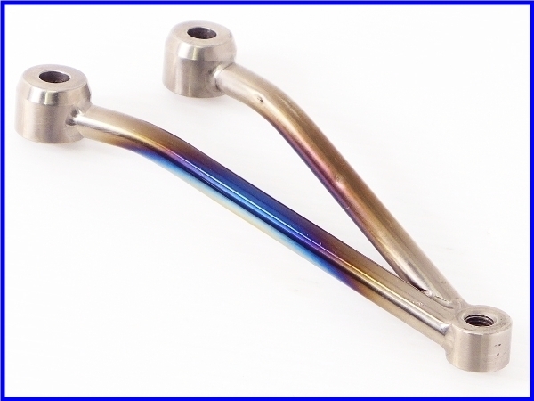 ☆ 【S】良品♪ZX-12R K-FACTORY チタンサイレンサーステー♪160mm