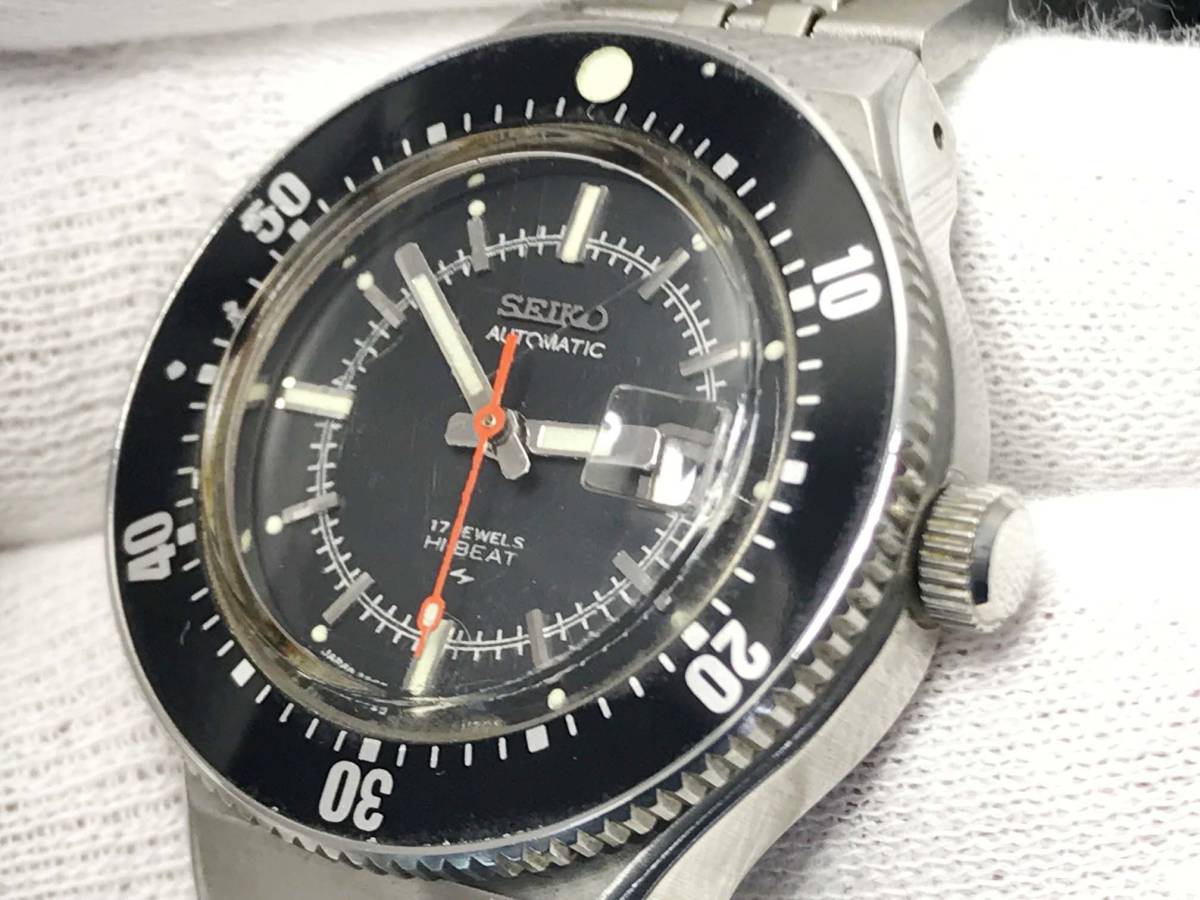 セイコー☆SEIKO☆レディースオートマチック時計☆HI-BEAT☆17Jewels☆ダイバーズ☆2205-0649☆稼働品☆良品