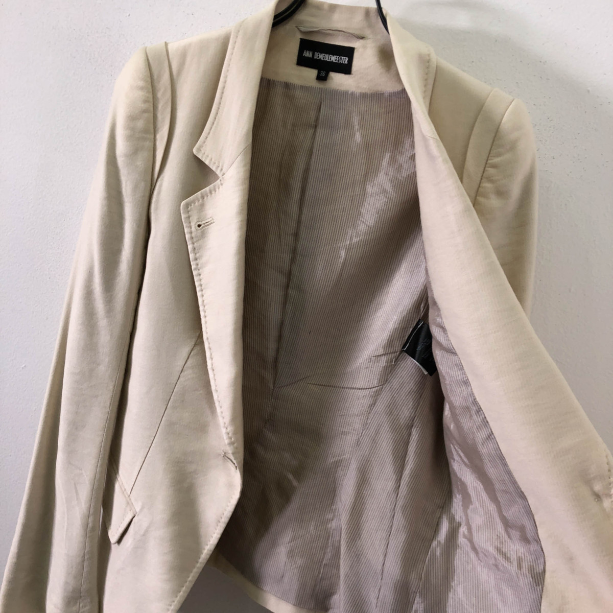 ANN DEMEULEMEESTER / アンドゥムルメステール デザイン レーヨン 
