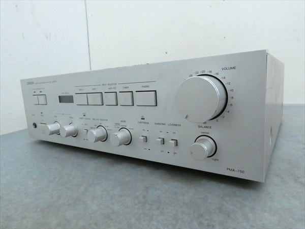 DENON PMA-750 プリメインアンプ pma-750 オーディオ機器 定番人気