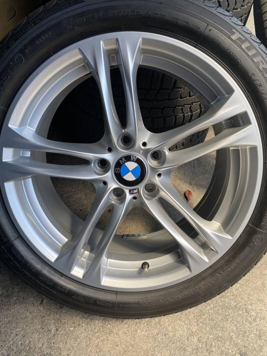 BMW 5シリーズ　18インチ　2本　ランフラット　245/45R18　美品　Mスポ_2