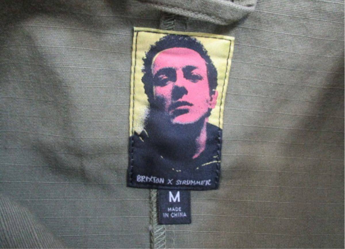 ☆限定 BRIXTON ブリクストン x JOE STRUMMER ジョーストラマー COMRAD JACKET Army Green M.the clash クラッシュ 甲本ヒロト パンク_4