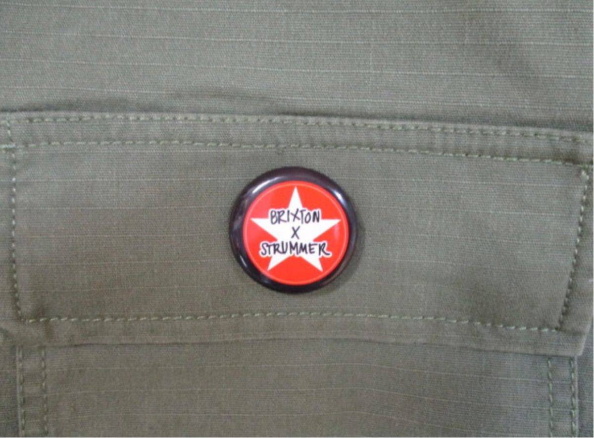 ☆限定 BRIXTON ブリクストン x JOE STRUMMER ジョーストラマー COMRAD JACKET Army Green M.the clash クラッシュ 甲本ヒロト パンク_5