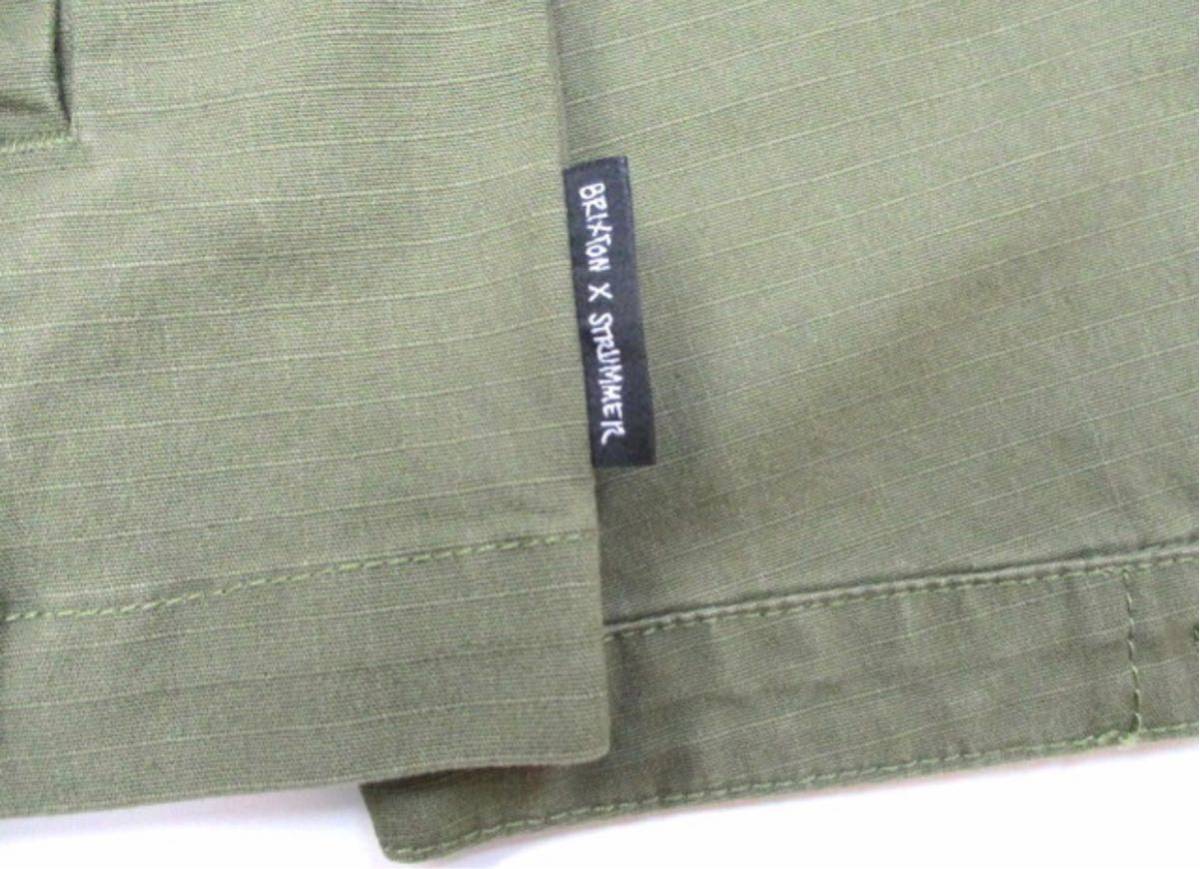 ☆限定 BRIXTON ブリクストン x JOE STRUMMER ジョーストラマー COMRAD JACKET Army Green M.the clash クラッシュ 甲本ヒロト パンク_6