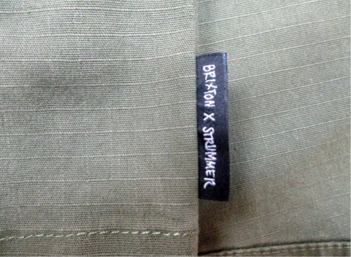 ☆限定 BRIXTON ブリクストン x JOE STRUMMER ジョーストラマー COMRAD JACKET Army Green M.the clash クラッシュ 甲本ヒロト パンク_7