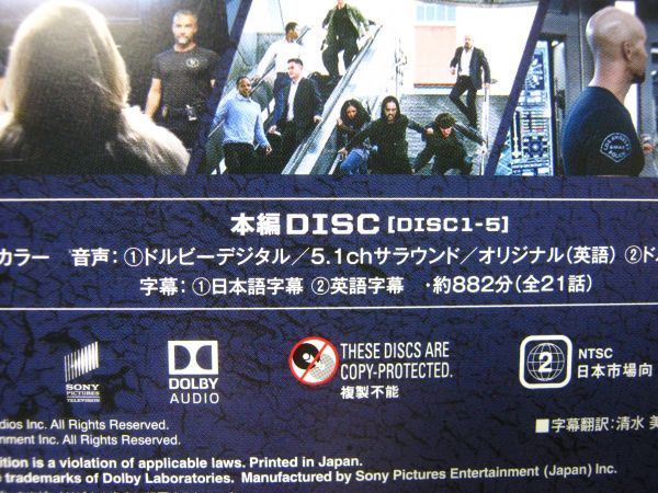 送料510円○DVD 5枚組○S.W.A.T. シーズン3 コンプリートBOX○初回
