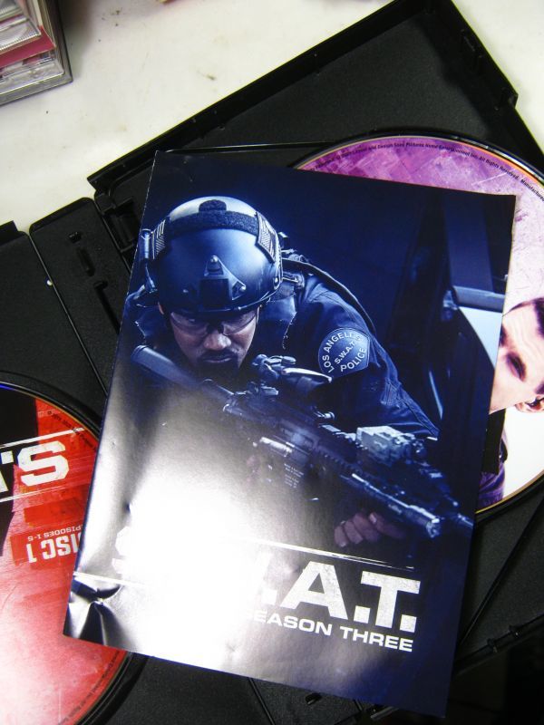 送料510円○DVD 5枚組○S.W.A.T. シーズン3 コンプリートBOX○初回