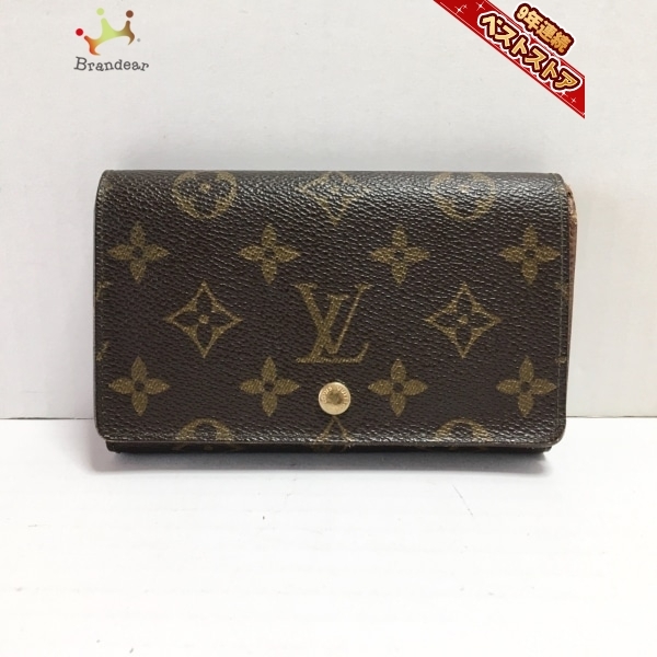 ルイヴィトン LOUIS VUITTON M61730 ポルトモネビエトレゾール - RA1910 財布 モノグラム