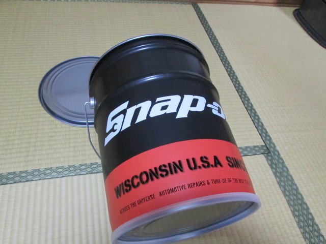 スナップオン Snap on バケツ スツール 椅子 チェア リビング ペール缶