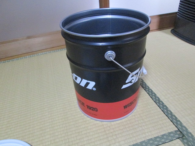 スナップオン Snap on バケツ スツール 椅子 チェア リビング ペール缶