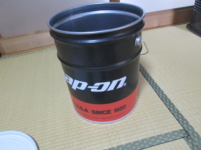 スナップオン Snap on バケツ スツール 椅子 チェア リビング ペール缶