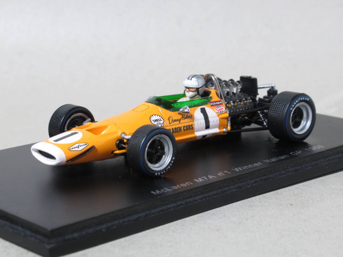 1/43 マクラーレン M7A D.ハルム イタリアGP Winner 1968