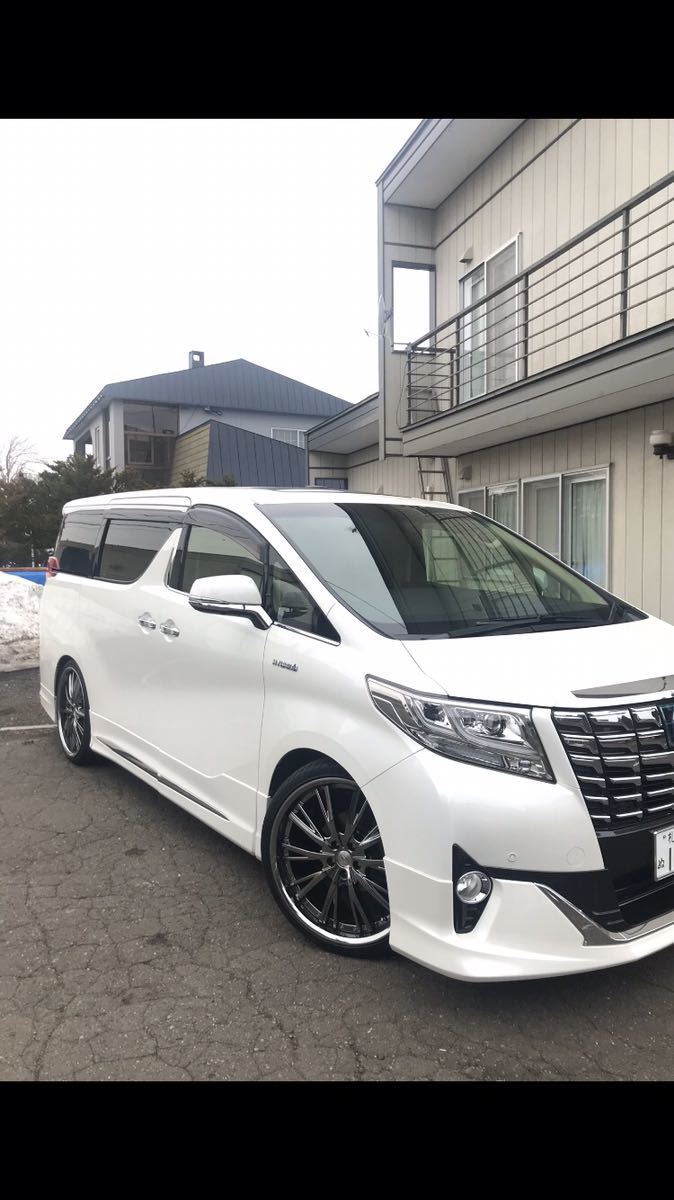 アネーロコラソン　22インチ　ブラッククロームメッキ　アルファード　ヴェルファイア　レクサス