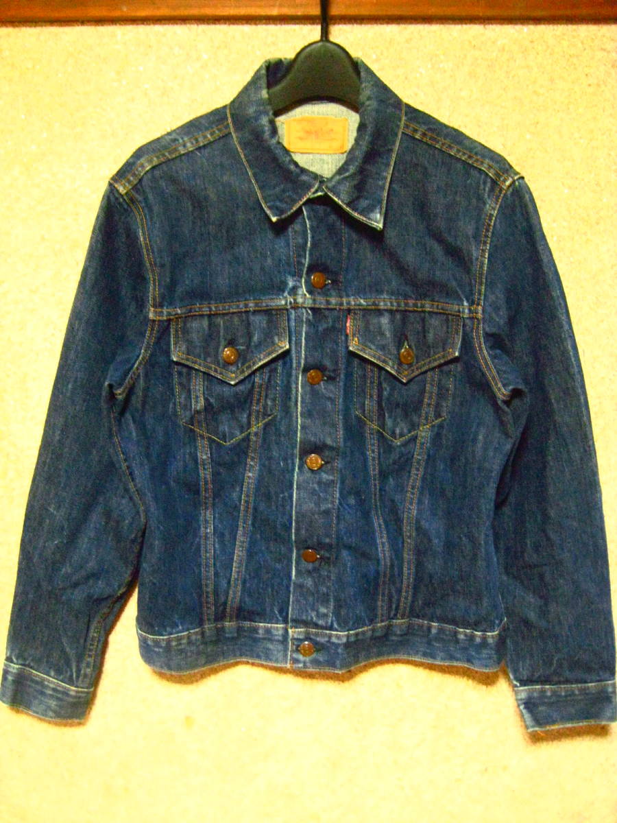 ☆8割濃紺激渋！Levis 70505 ビッグE ヴィンテージオリジナル ボタン裏