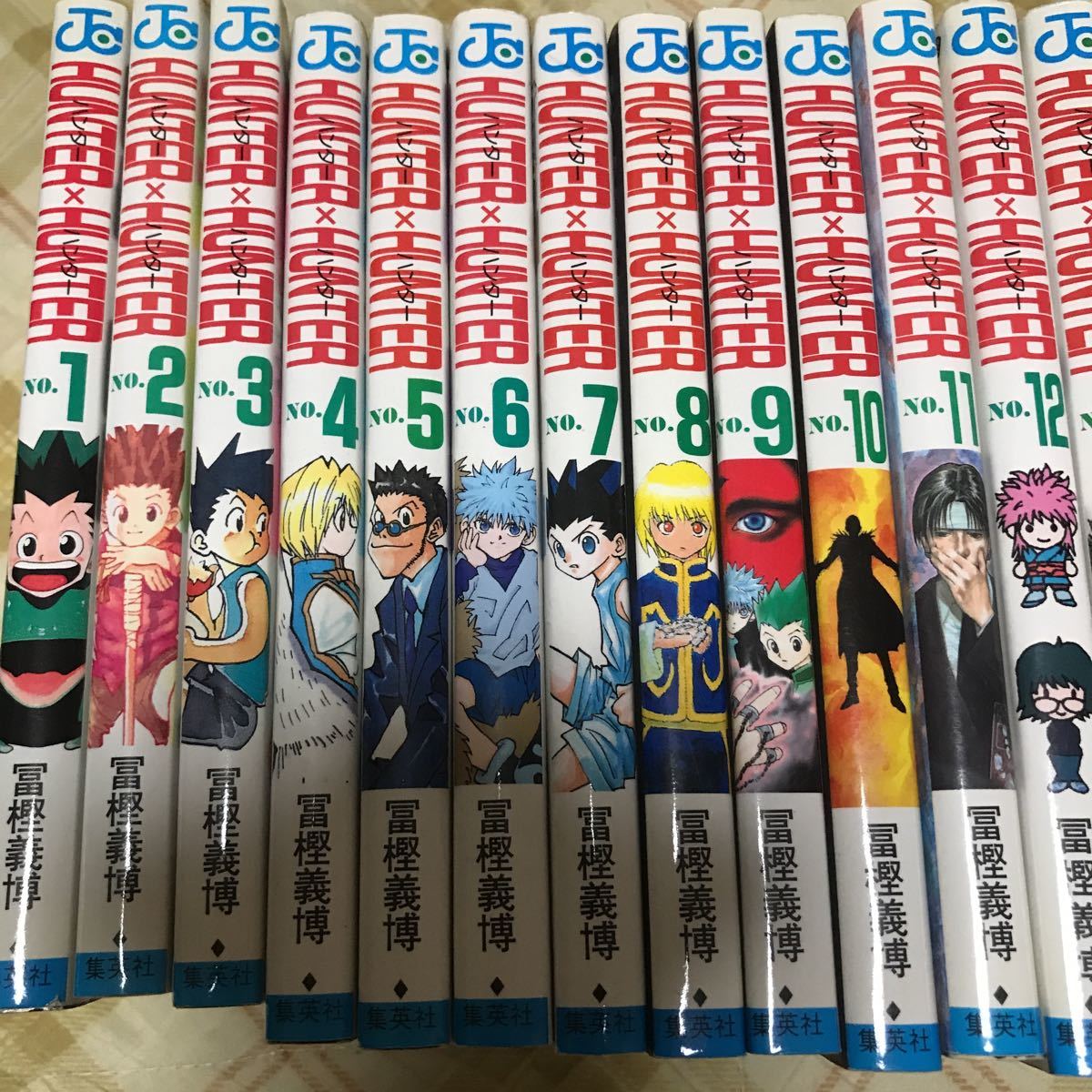ハンターハンター 1～27巻セット HUNTER×HUNTER 27巻セット 1巻初版 ほぼ