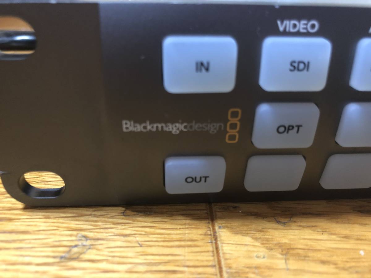 blackmagicdesign コンバーター オーディオ ビデオ 通電チェック済み_4