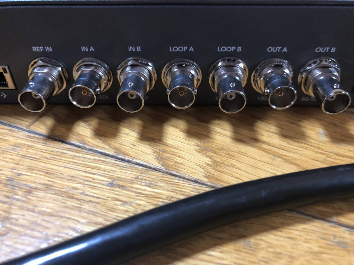 blackmagicdesign コンバーター オーディオ ビデオ 通電チェック済み_5