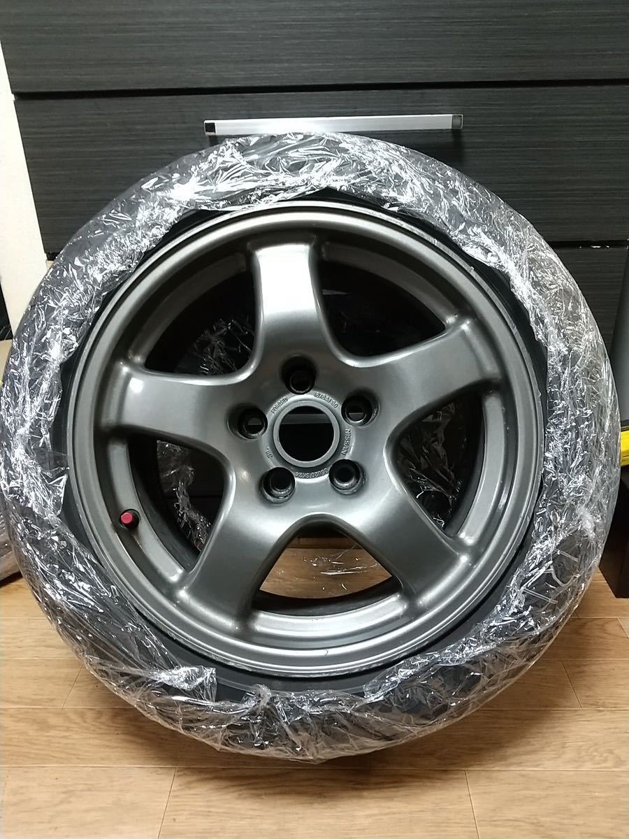 日産　SKYLINE GTR R32 純正 ホイール 16 8J + 30 4本 鍛造　1円スタート_5