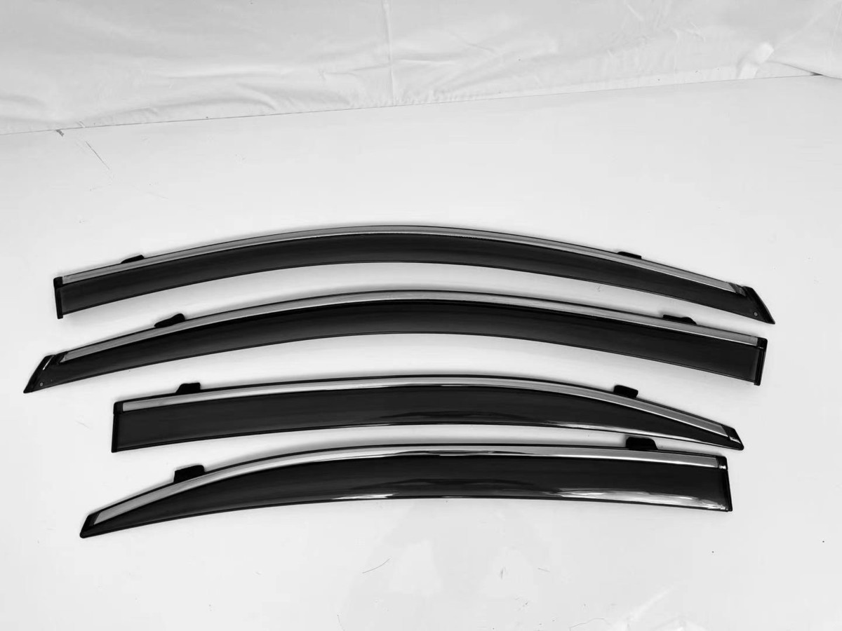 安心ビス付き♪ メッキ モール ドアバイザー サイドバイザー ヤリス KSP210 MXPA10 MXPA15 MXPH10 MXPH15 X G Z ハイブリッド X G Z