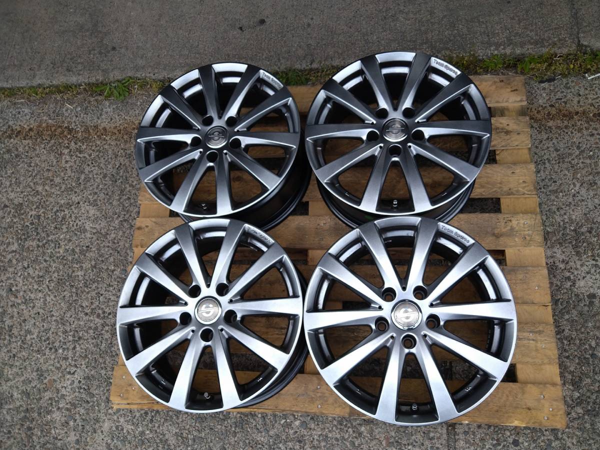 送料込み!!! BMW 3シリーズ E90 F30 等 TEAM SPARCO スパルコ 7.5-17+35 5H120 ホイール4本セット _10
