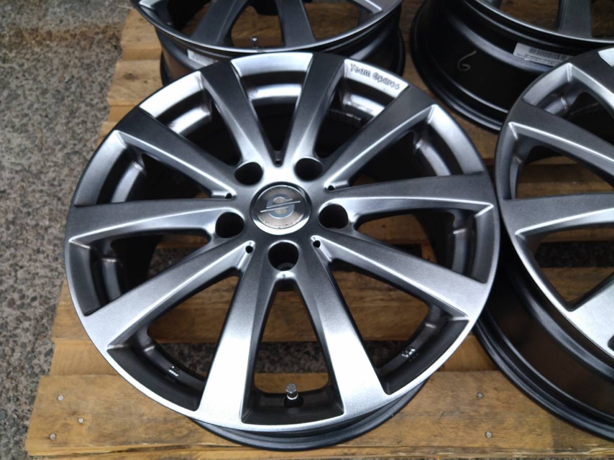 送料込み!!! BMW 3シリーズ E90 F30 等 TEAM SPARCO スパルコ 7.5-17+35 5H120 ホイール4本セット _2