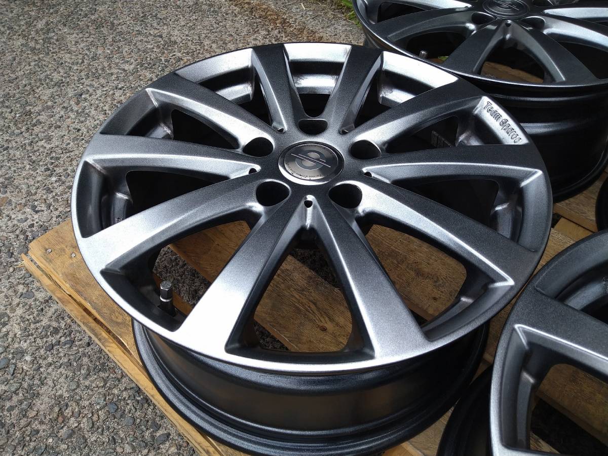 送料込み!!! BMW 3シリーズ E90 F30 等 TEAM SPARCO スパルコ 7.5-17+35 5H120 ホイール4本セット _6
