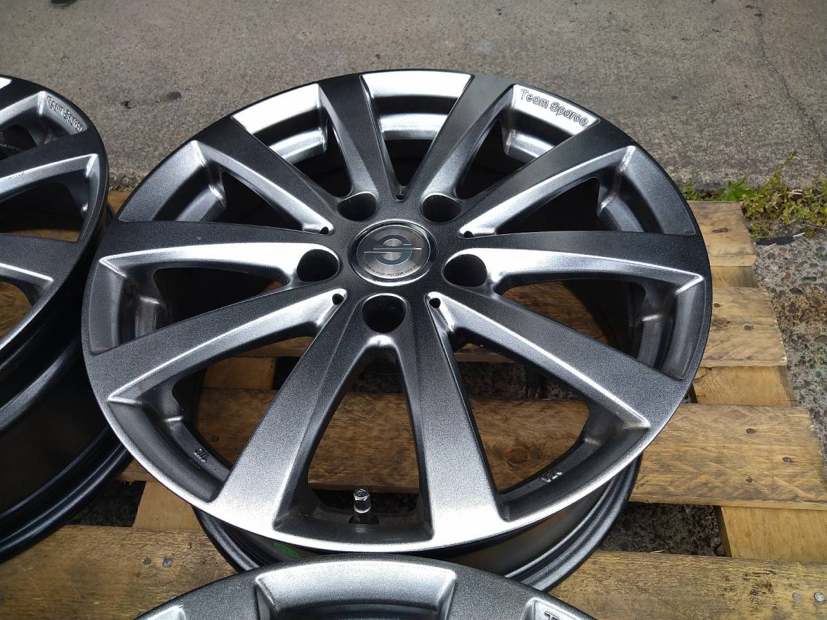 送料込み!!! BMW 3シリーズ E90 F30 等 TEAM SPARCO スパルコ 7.5-17+35 5H120 ホイール4本セット _8