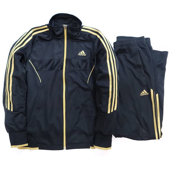 29 77 Lサイズ Adidas Exile アディダス エグザイル Adibright ジャージ セットアップ 上下 ブラック ゴールド 訳あり アディダス 売買されたオークション情報 Yahooの商品情報をアーカイブ公開 オークファン Aucfan Com