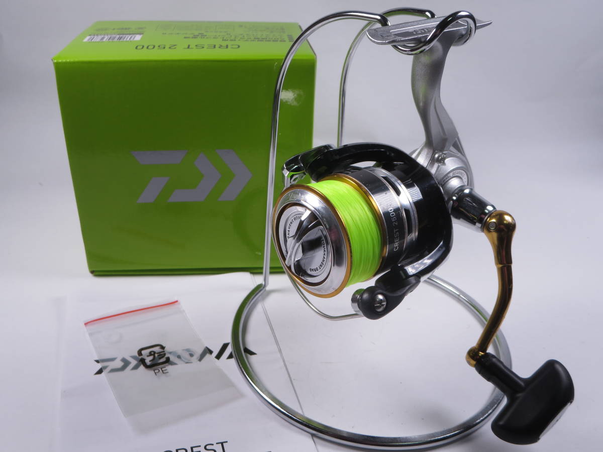 榮【付属品】 ダイワ クレスト2500 DAIWA CREST グローブライド スピニングリール （検 2000 2500 3500 レブロス カルディア レガリス