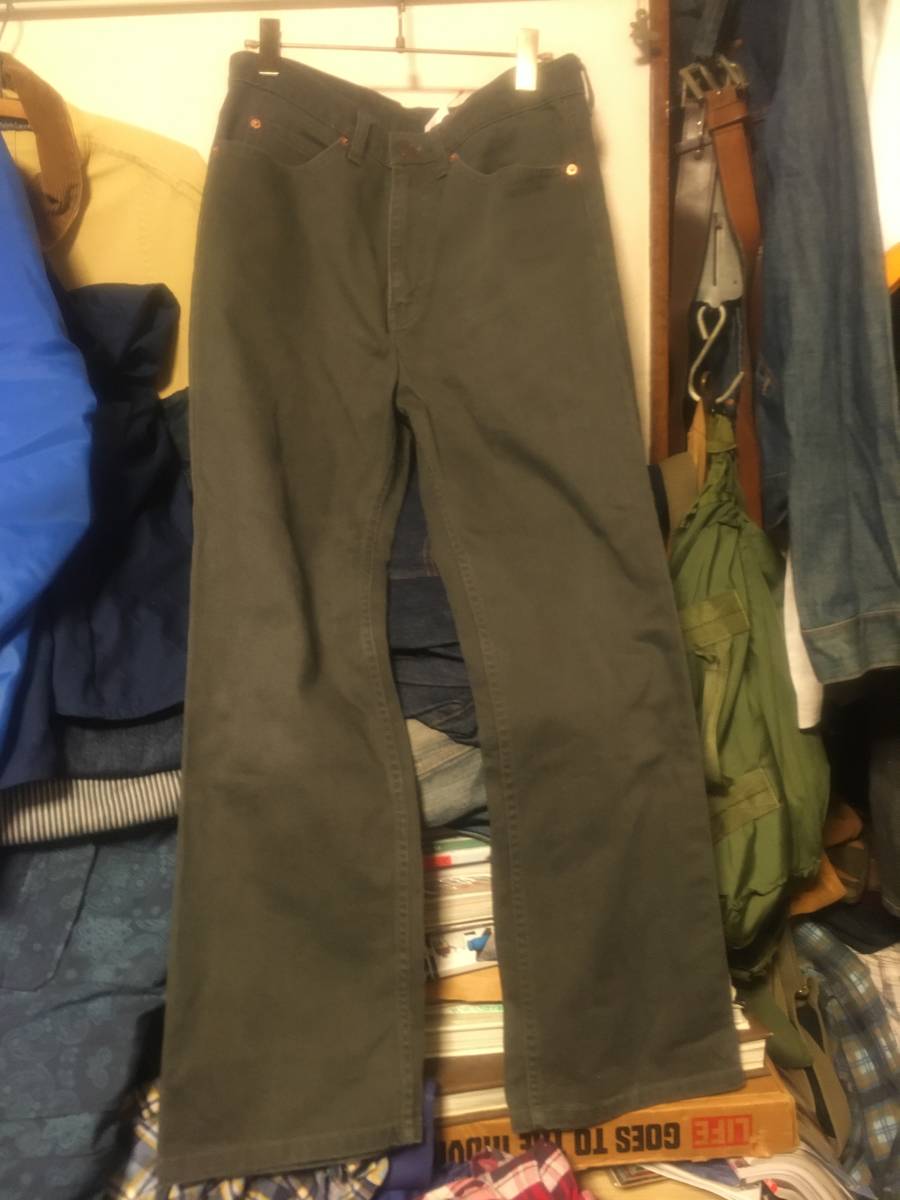 2105ビンテージ レプリカLEVI'Sリーバイス517ツイル フレア ジーンズW32ブーツカット パンツ リーバイス 0 517-0217 STA-PRESTスタプレ Levi\u0027sリーバイス JAPAN
