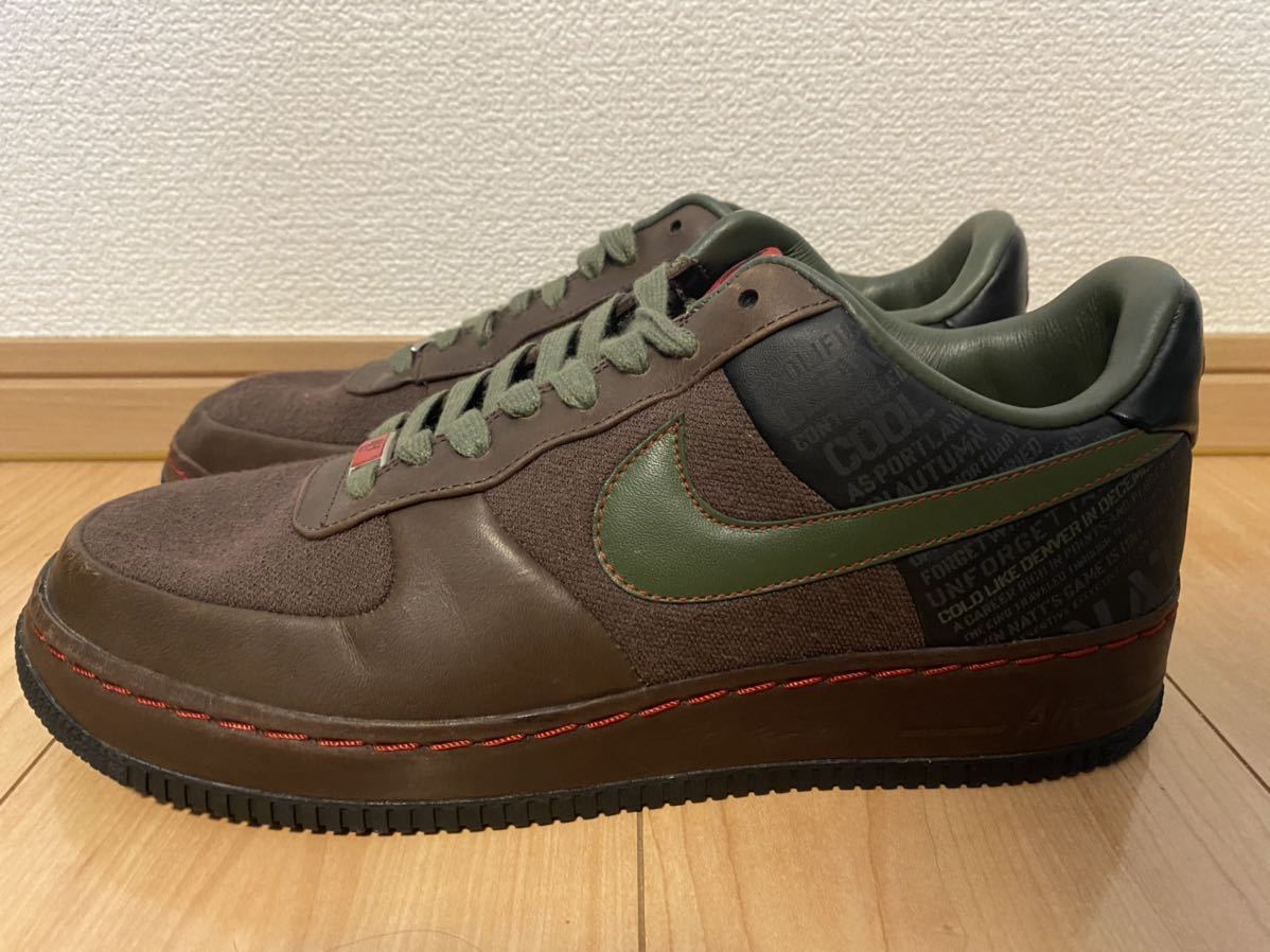 US10 28cm NIKE AIR FORCE 1 Supreme Original Six Calvin Natt 箱無し(28.0cm)｜売買されたオークション情報、yahooの商品情報をアーカイブ公開 - オークファン 28.0cm