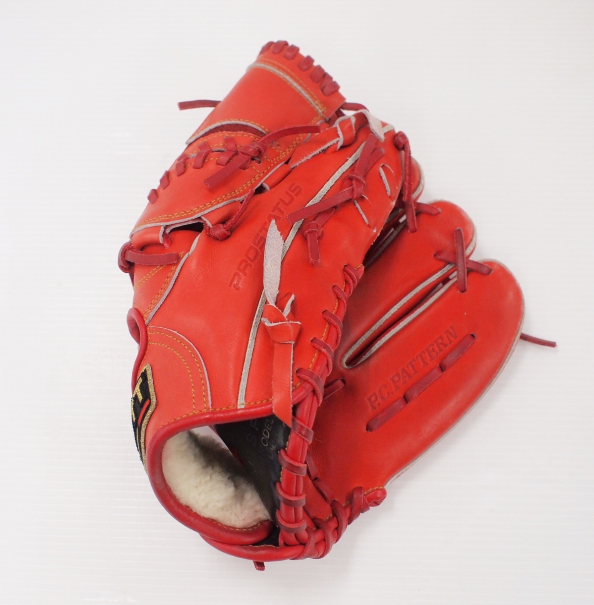 ZETT PROSTATUS プロステータス グローブ FUJISPOプレミアムモデル 赤