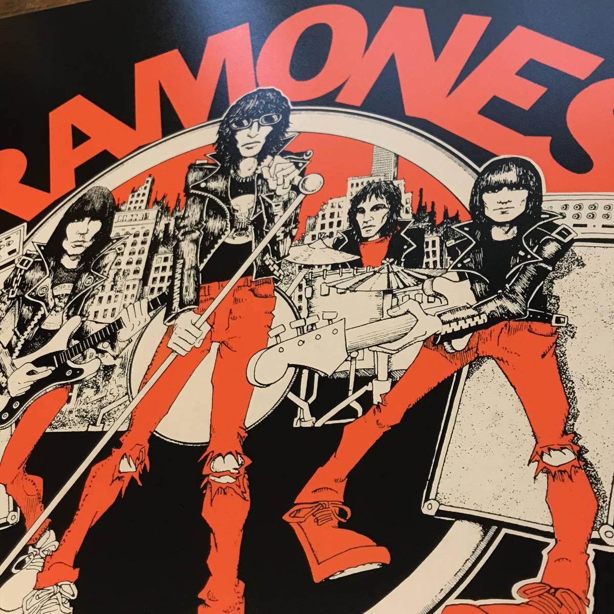 ラモーンズ Ramones 1979年 NY コンサートポスター Punk/パンク/ロック 
