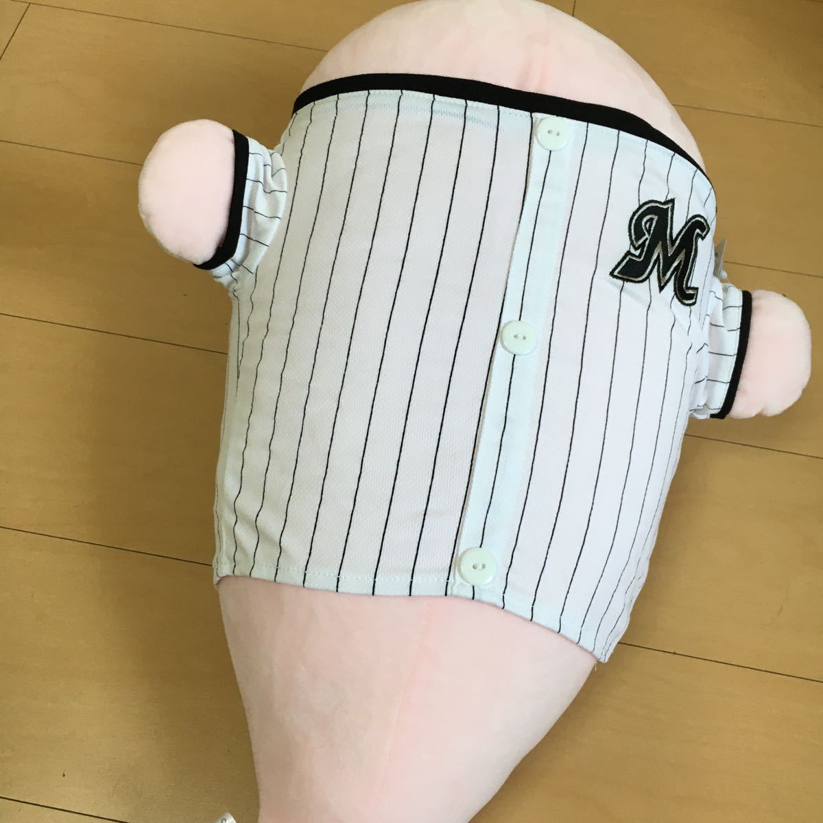 廃盤 しろたん 千葉ロッテマリーンズ ぬいぐるみ 抱き枕 sirotan