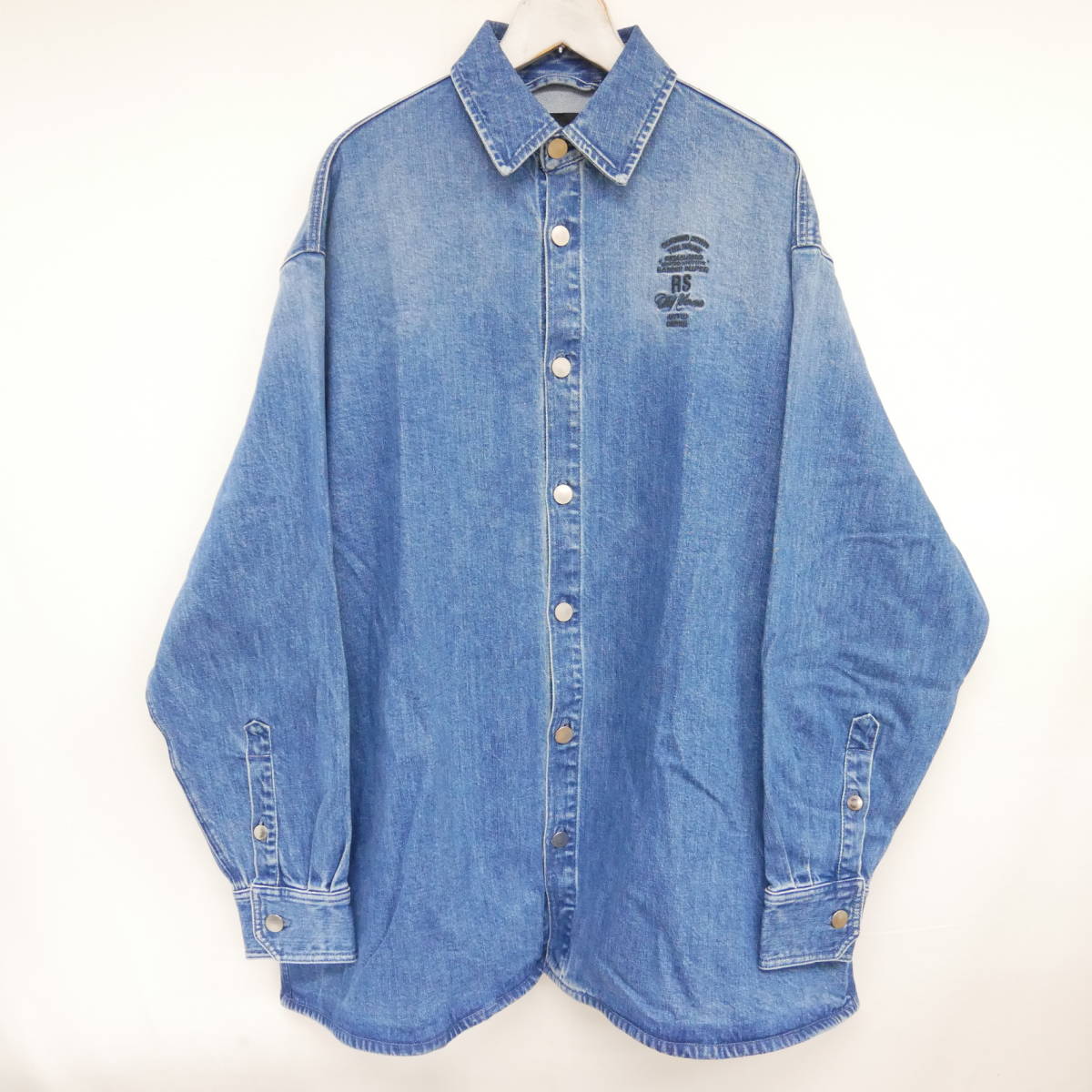 1円】良好 納品書付き RAF SIMONS ラフシモンズ 19AW BIG FIT DENIM 