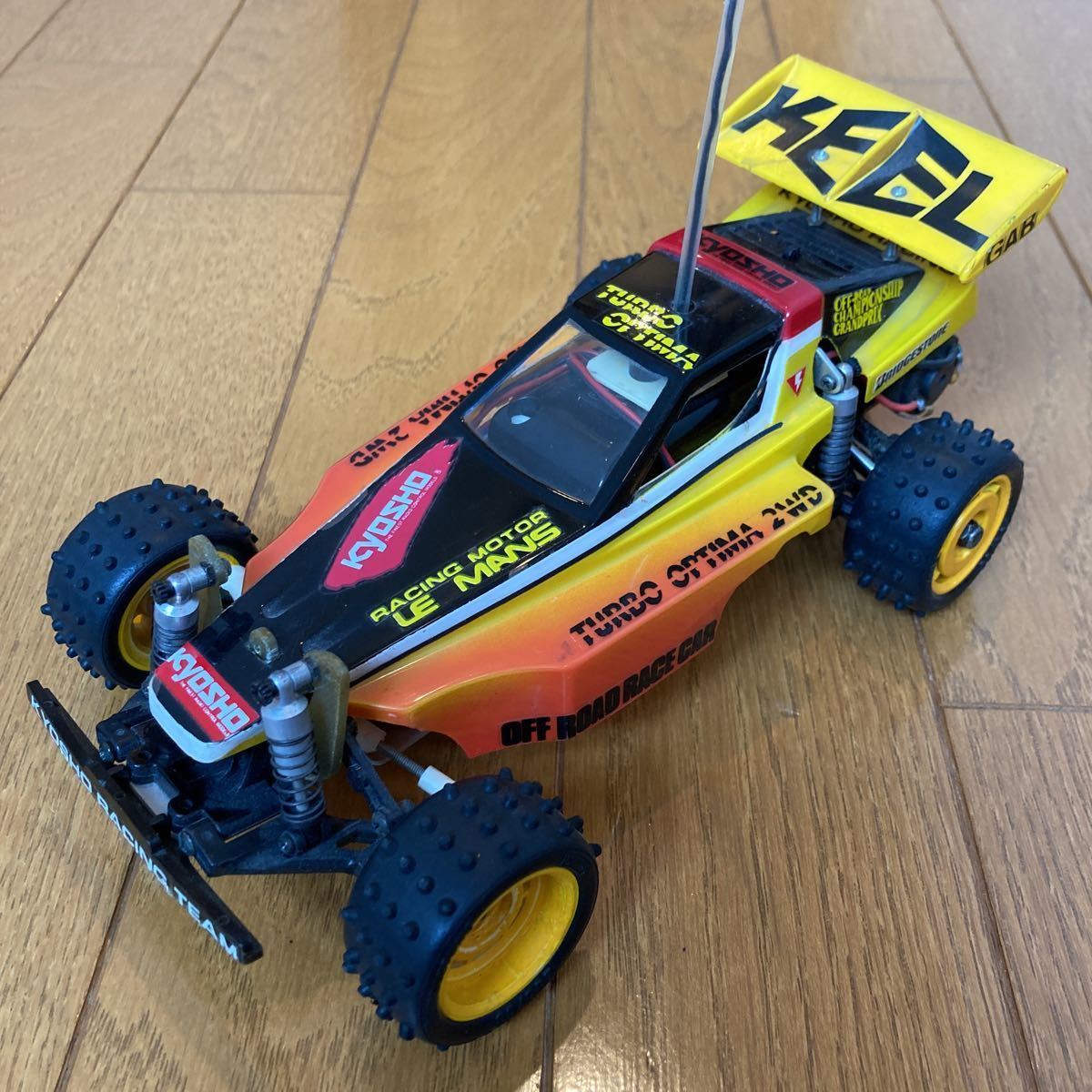 絶版・希少・当時物】 京商 1/20 デミカ ターボ オプティマ 2WD 絶版