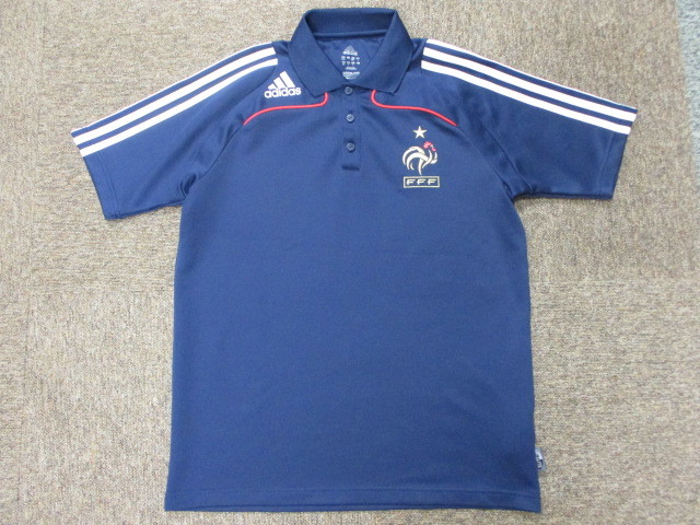 アディダス製 サッカーフランス代表 ユニフォーム ポロシャツ メンズl Clima Lite スポーツポロシャツ 速乾シャツ メンズポロx フランス 売買されたオークション情報 Yahooの商品情報をアーカイブ公開 オークファン Aucfan Com