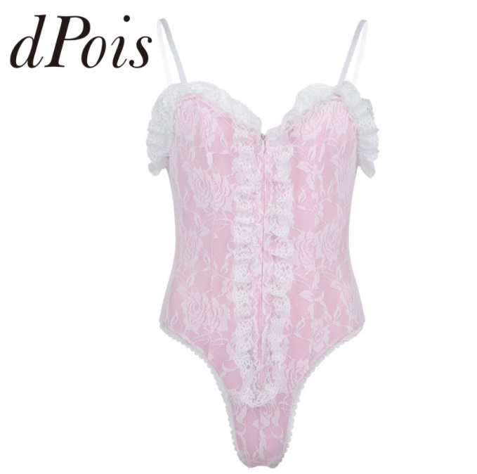 Ij56 メンズ ランジェリー サイズm Xxl 男性 下着 レース フリル ワンピース アンダーウェア インナー セクシー ピンク ゲイ レオタード インナーウエア 売買されたオークション情報 Yahooの商品情報をアーカイブ公開 オークファン Aucfan Com